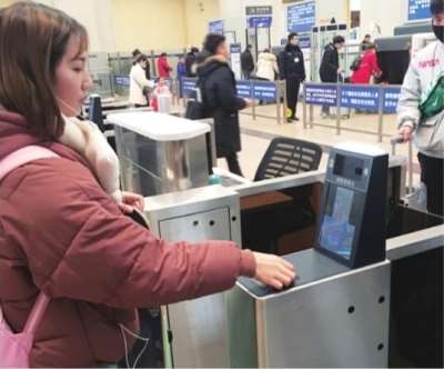 2020年春運(yùn)啟幕，旅客刷臉進(jìn)站只需3秒